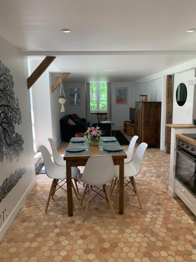 Le Logis K, Le Charme Au Coeur De Saint Pair Apartment Luaran gambar