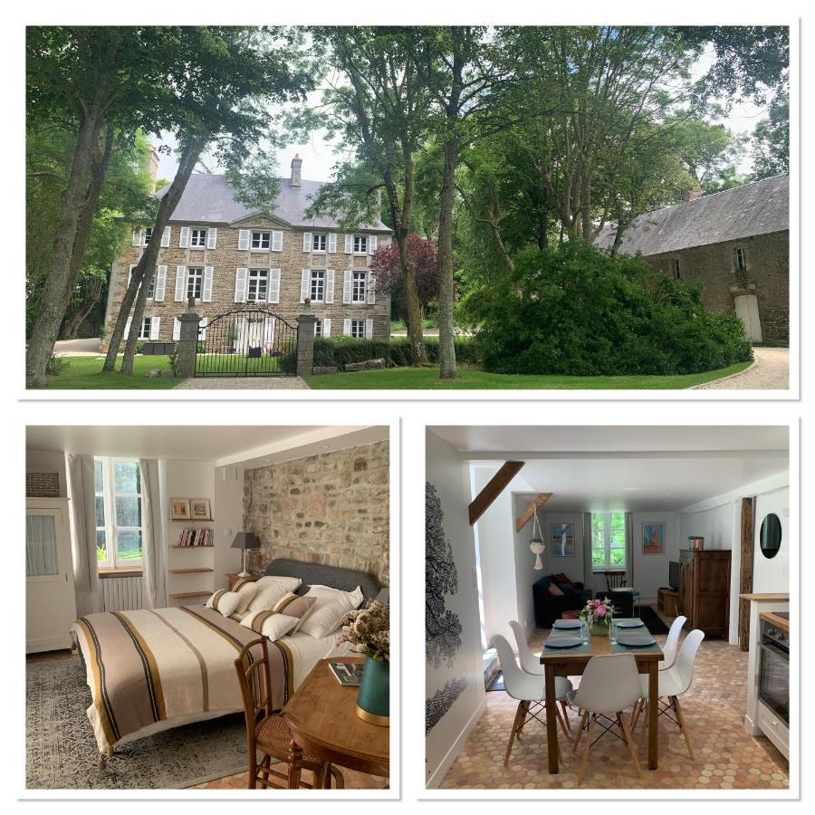 Le Logis K, Le Charme Au Coeur De Saint Pair Apartment Luaran gambar